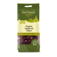 Just Natural, Organic Hazelnuts, 125g